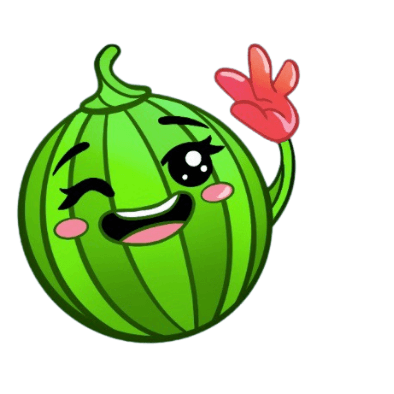 rinoa poison melonbuddy character logo