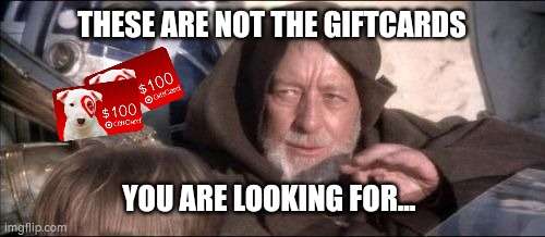 jedi giftcards